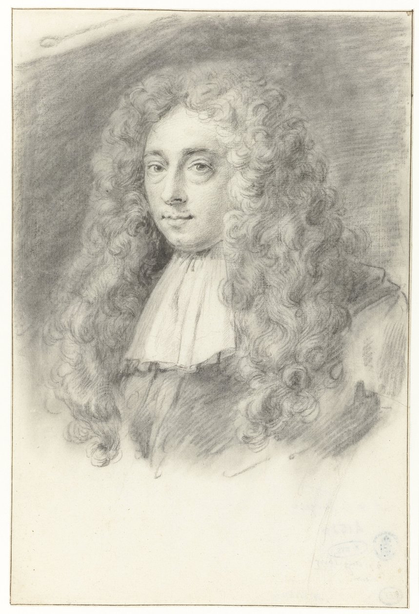 Autorretrato (?) de Constantijn Huygens el Joven de Constantijn Huygens (II) (possibly)