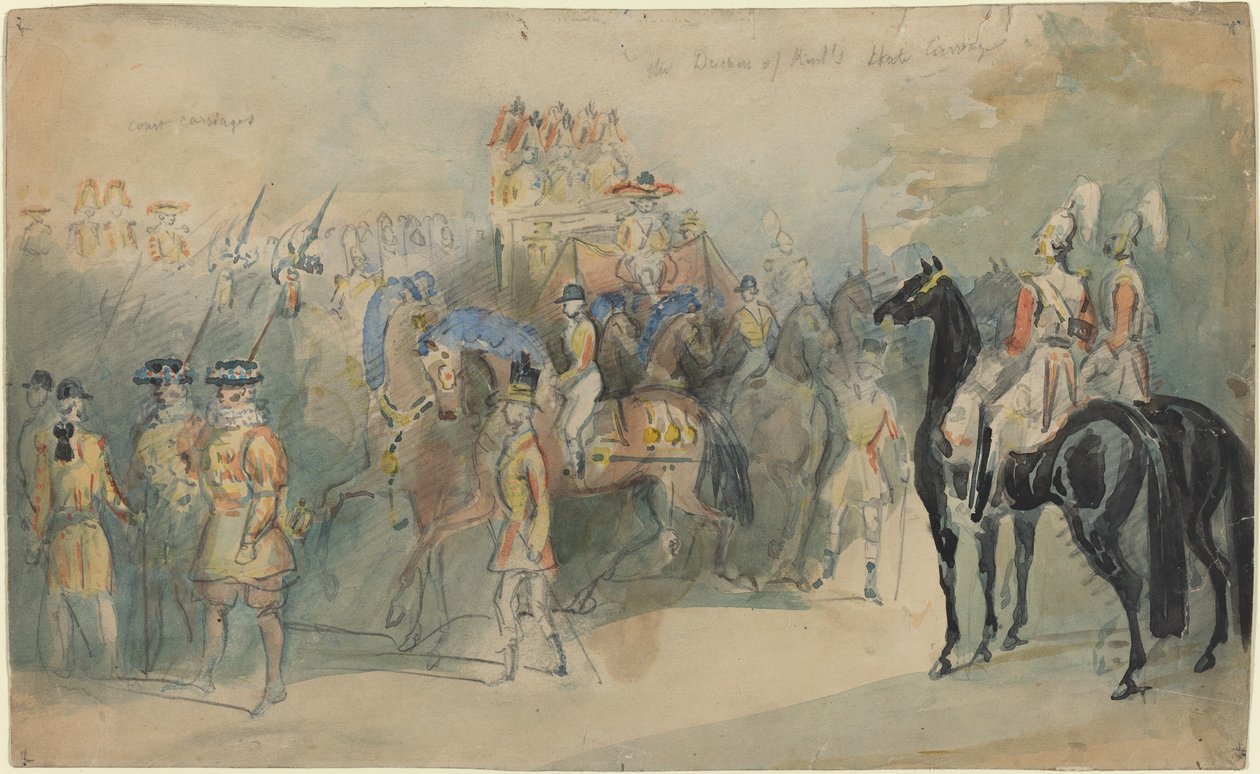 Carroza de estado de la Duquesa de Kent de Constantin Guys