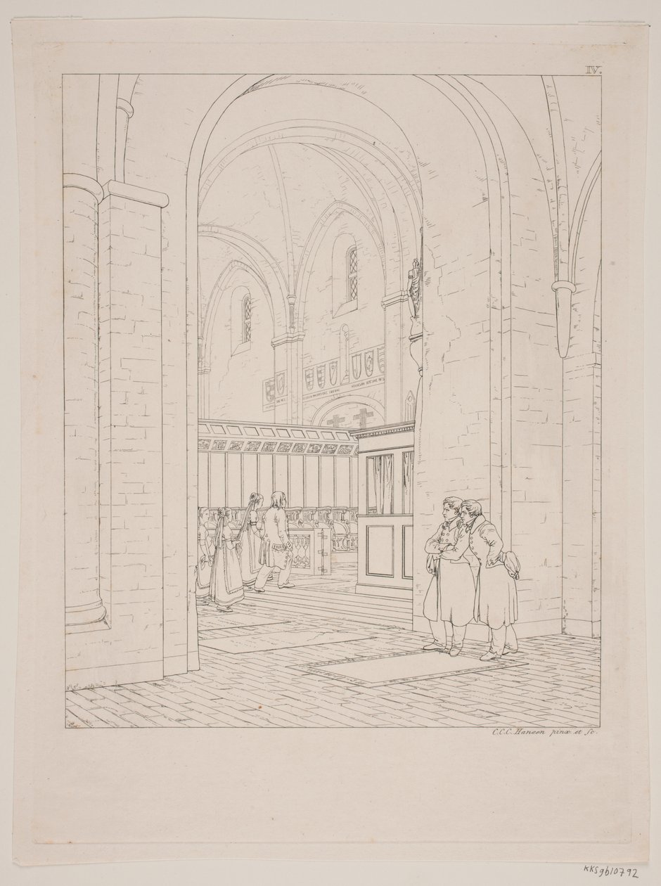 Danés: Parte del coro de la iglesia de Ringsted de Constantin Hansen