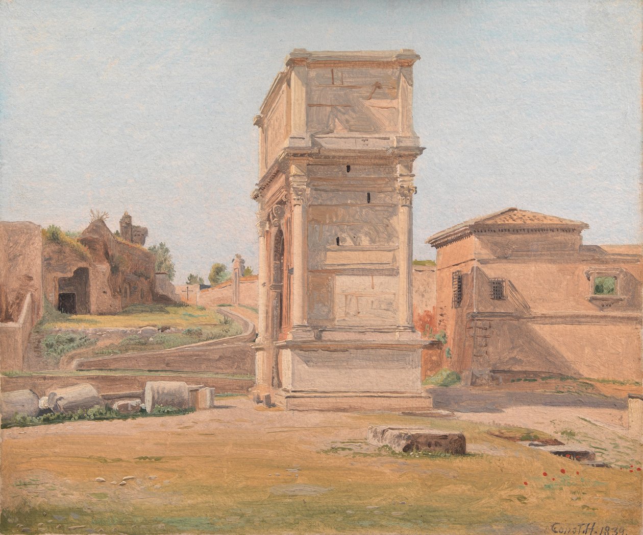 El Arco de Tito en Roma de Constantin Hansen
