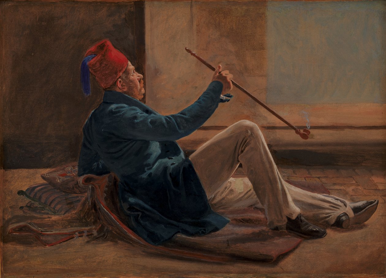 El arquitecto Gottlieb Bindesbøll de Constantin Hansen