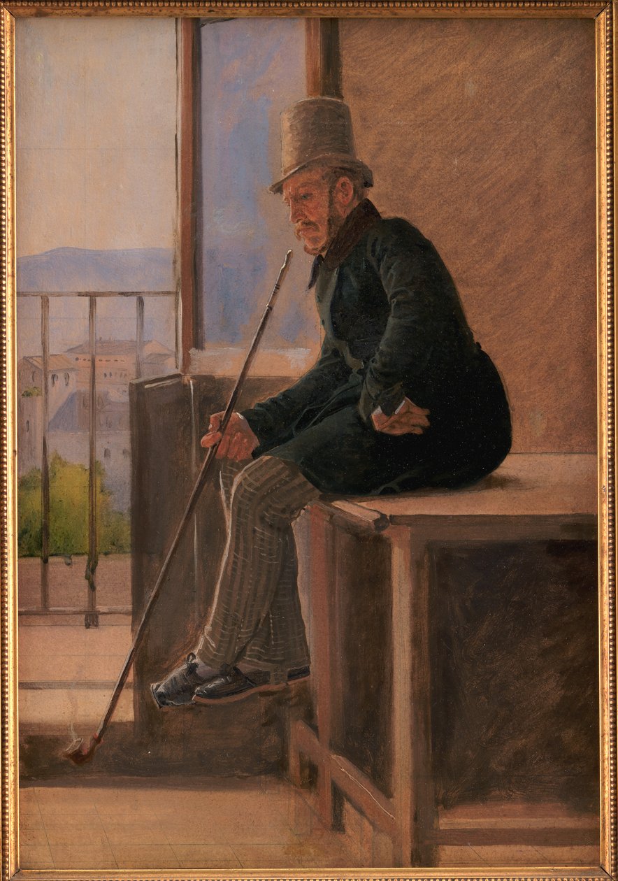 El pintor Jørgen Sonne de Constantin Hansen