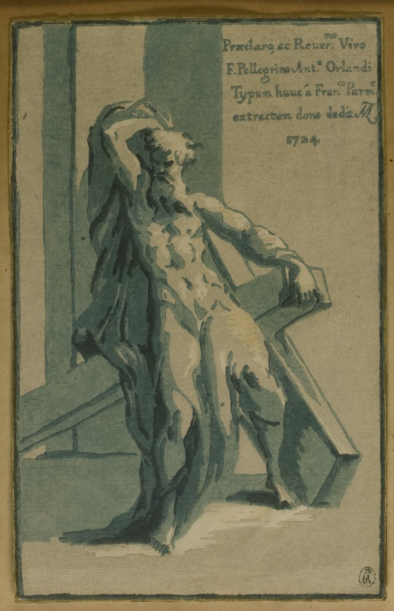 San Andrés sentado en la cruz de Conte Antonio Maria Zanetti the Elder