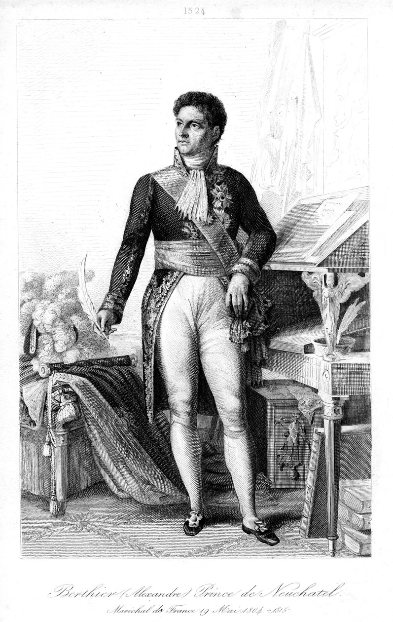 Louis Alexandre Berthier 1753-1815, Mariscal de Francia, 1839 de Contenau