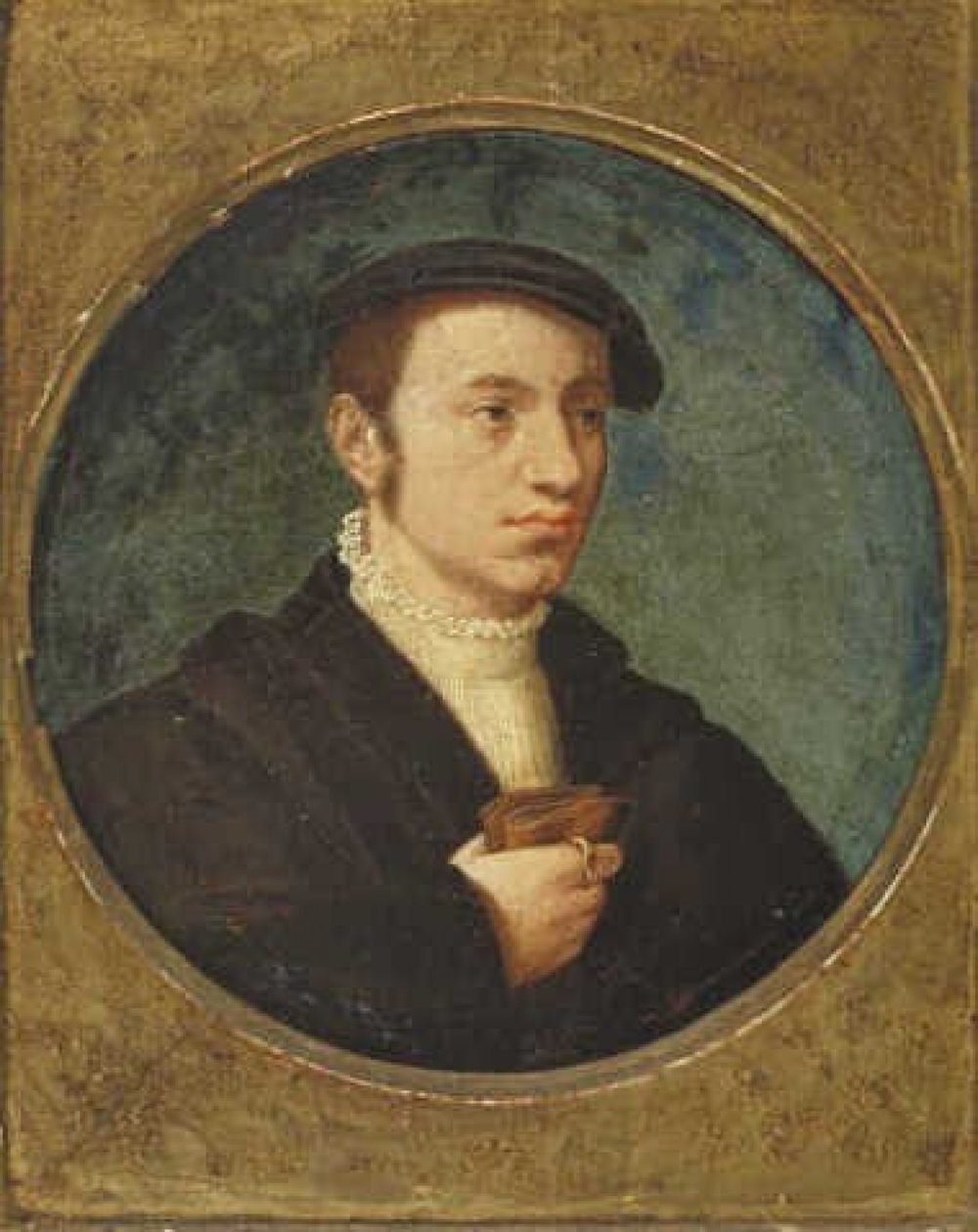 Joven con boina de Corneille de Lyon