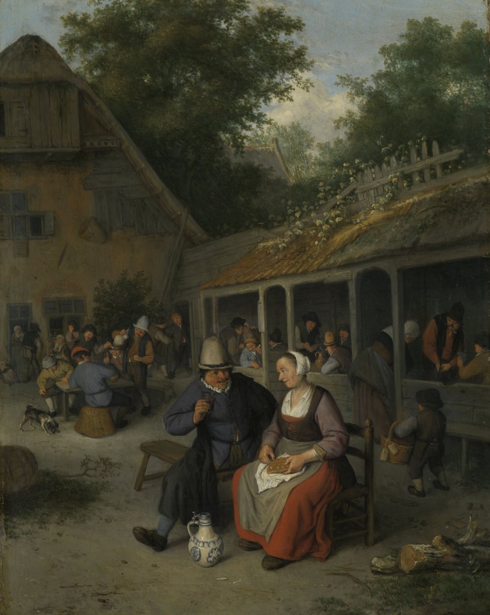 Posada de campo de Cornelis Dusart