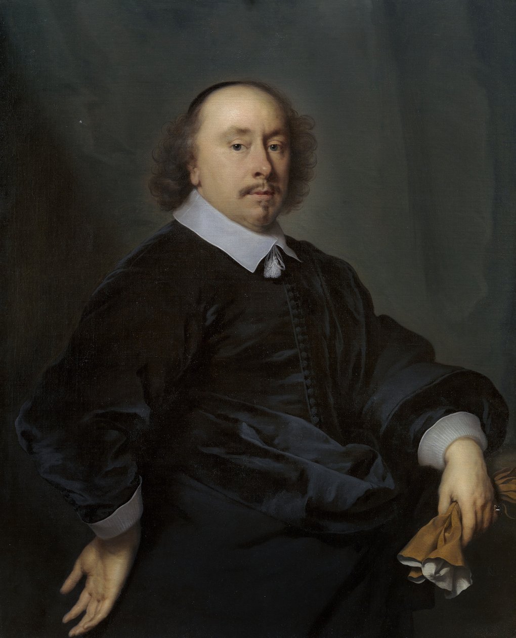 Retrato de un hombre de Cornelis Janssens van Ceulen