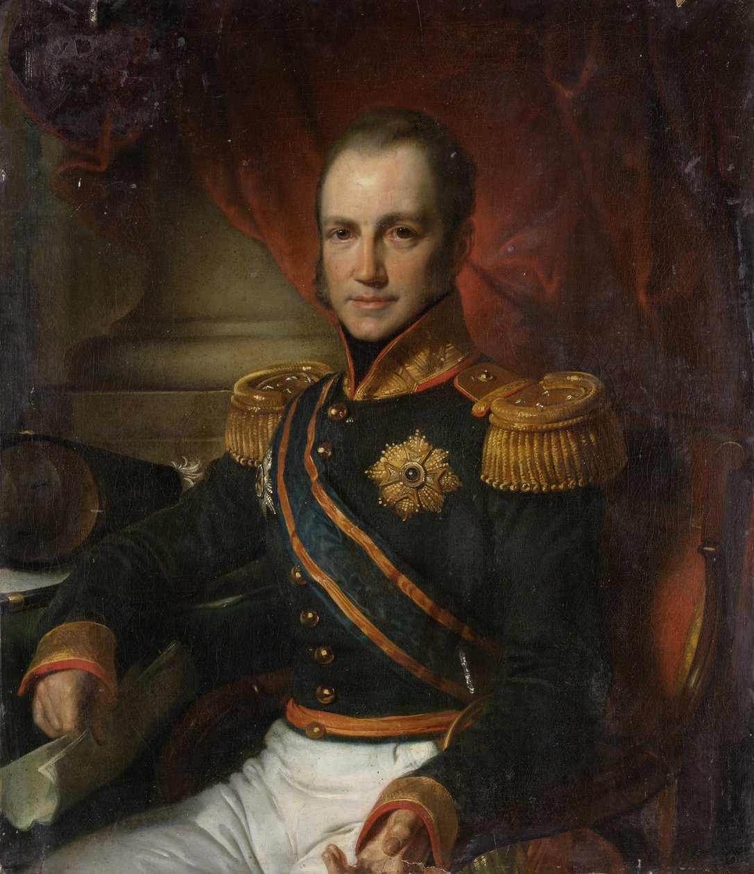 Godart Alexander Gerard Philip Baron van der Capellen (1778-1848). Gobernador General (1816-26) de Cornelis Kruseman