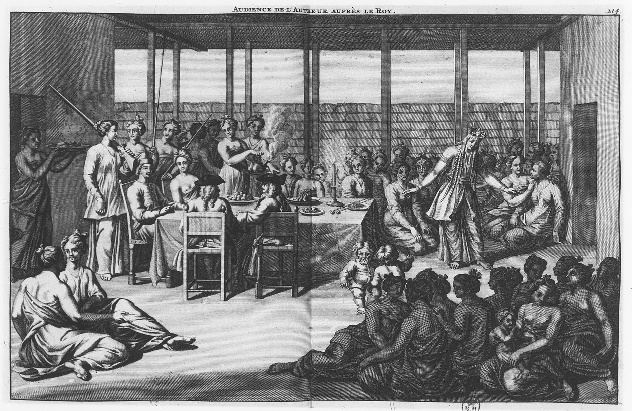 Audiencia dada por el Sultán de Bantam a Cornelis de Bruijn de Cornelis de Bruyn