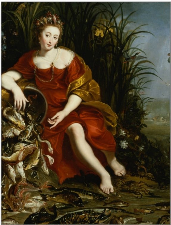 Alegoría del agua de Cornelis de Vos