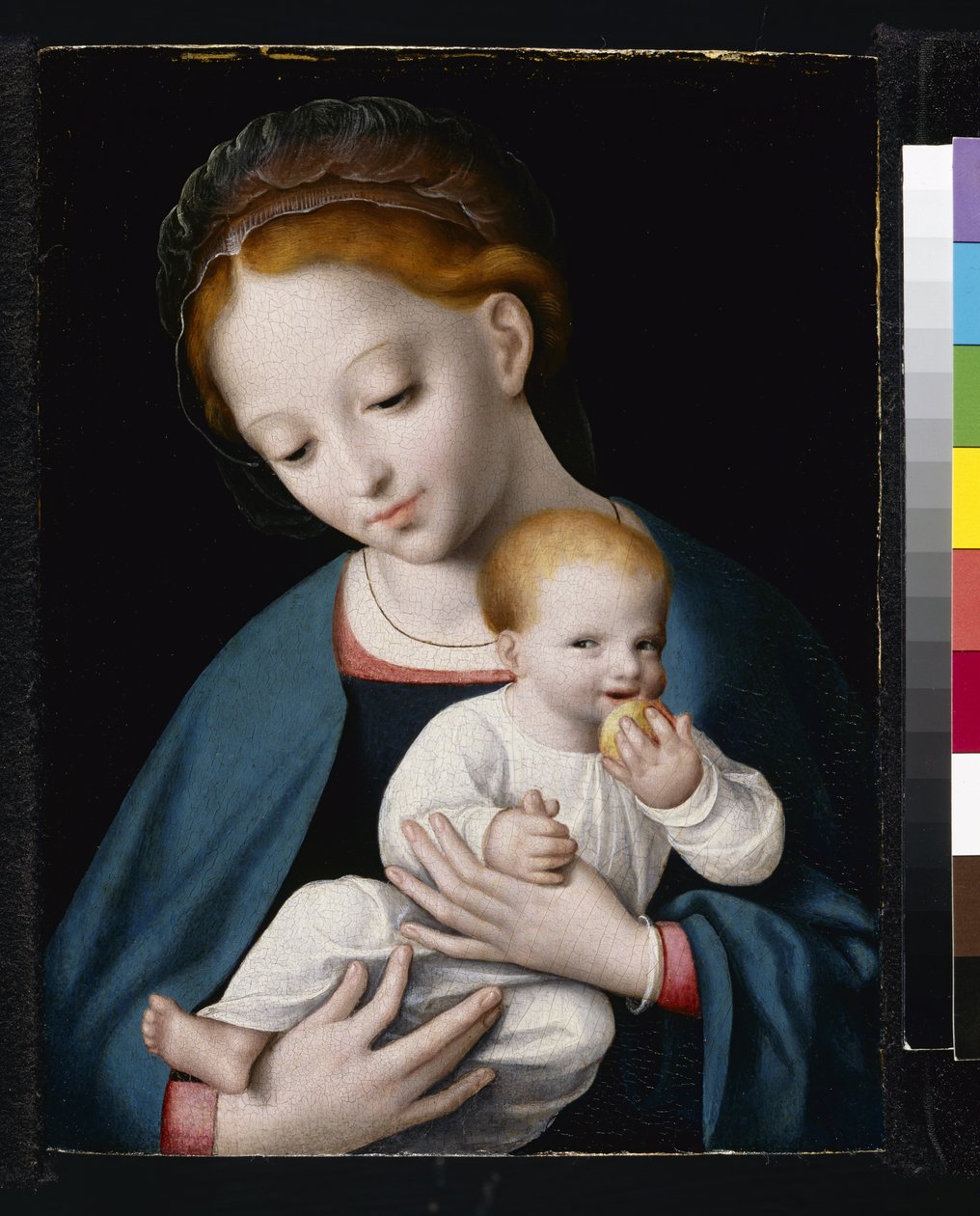 Virgen y Niño de Cornelis van Cleve