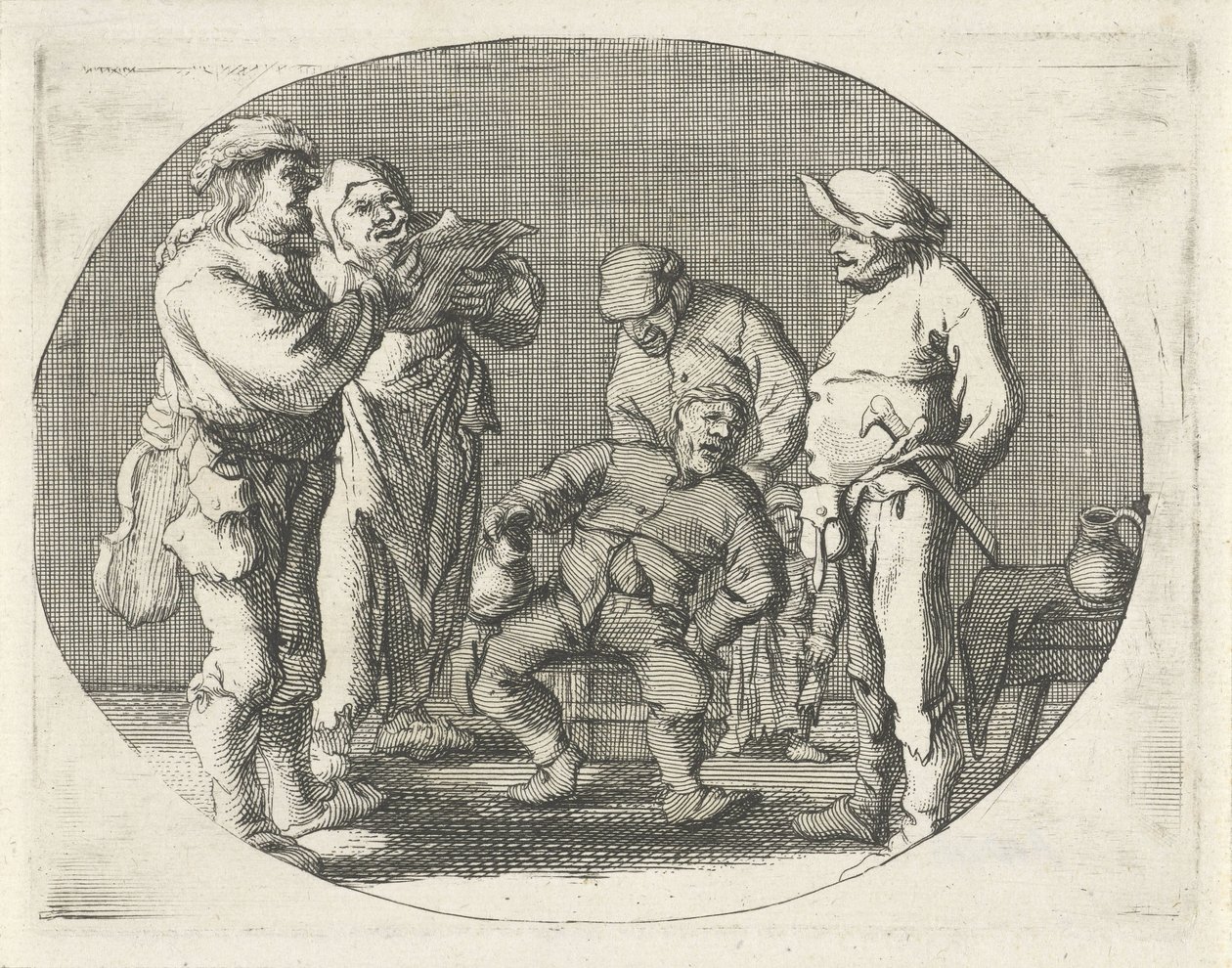 Grupo de canto de la granja de Cornelis A. Hellemans