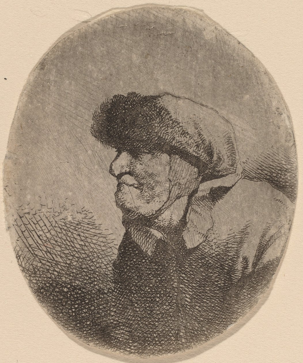 Busto de una anciana de Cornelis Pietersz Bega