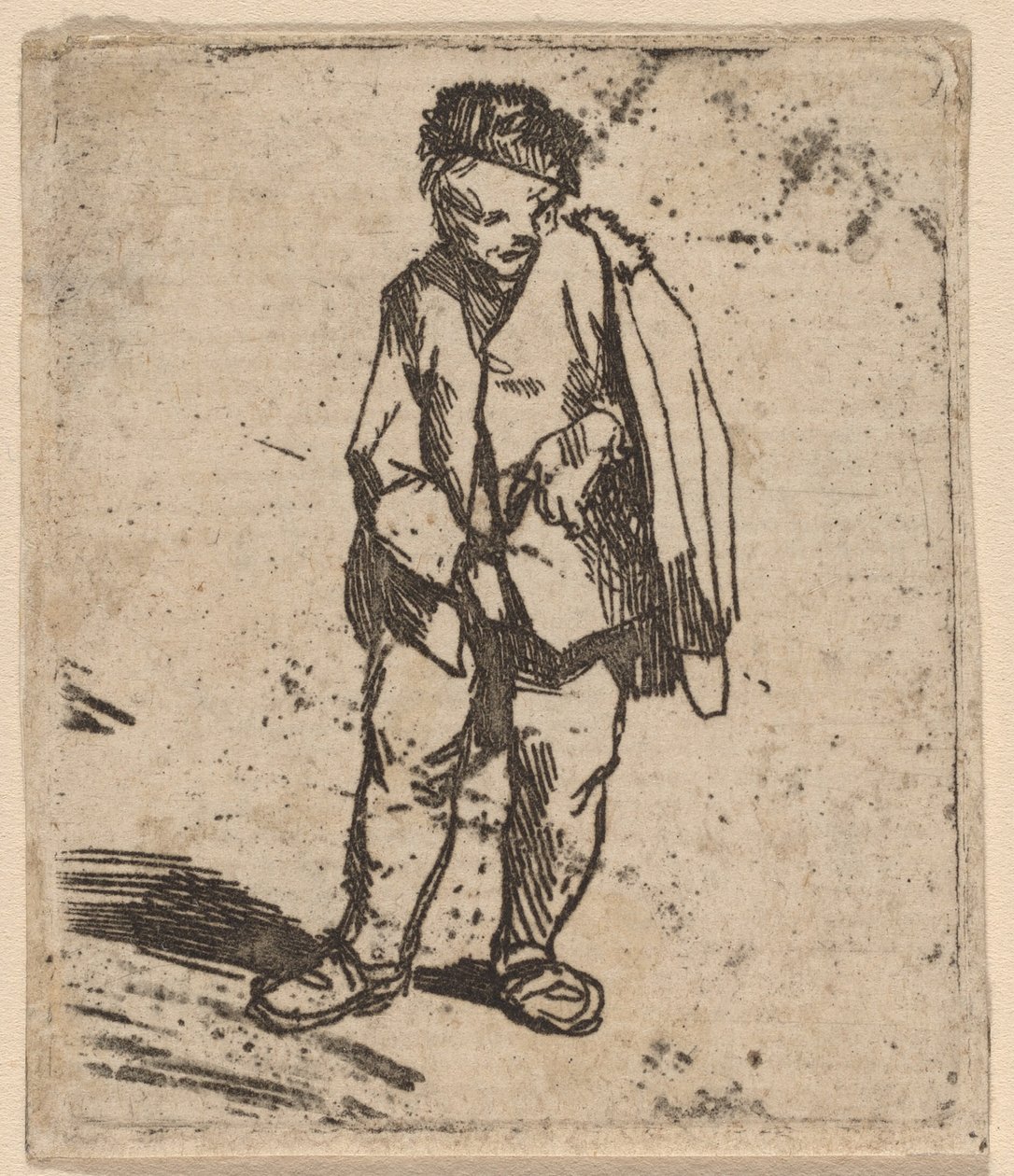 Hombre con capa corta de Cornelis Pietersz Bega