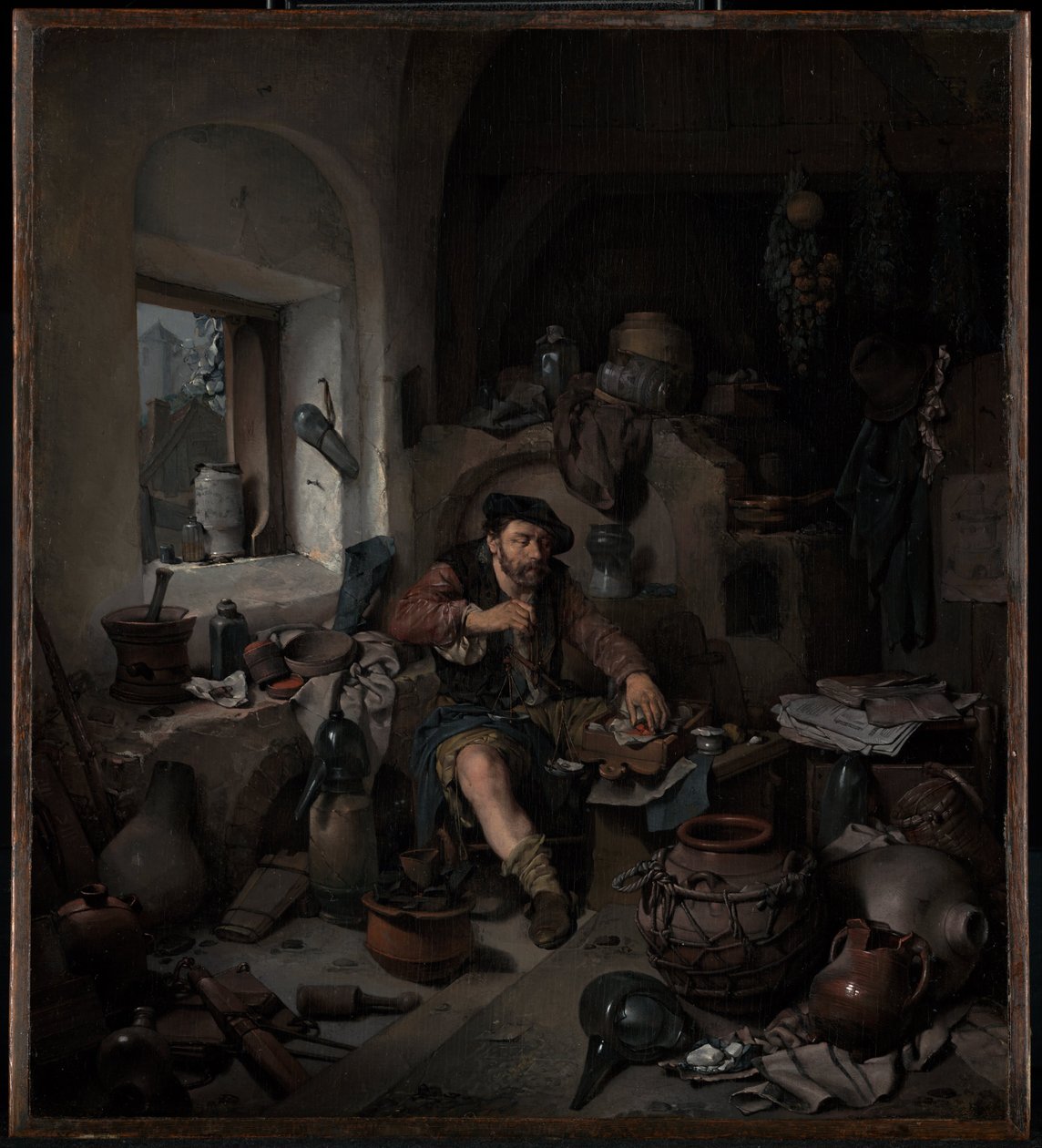 El alquimista de Cornelis Pietersz Bega