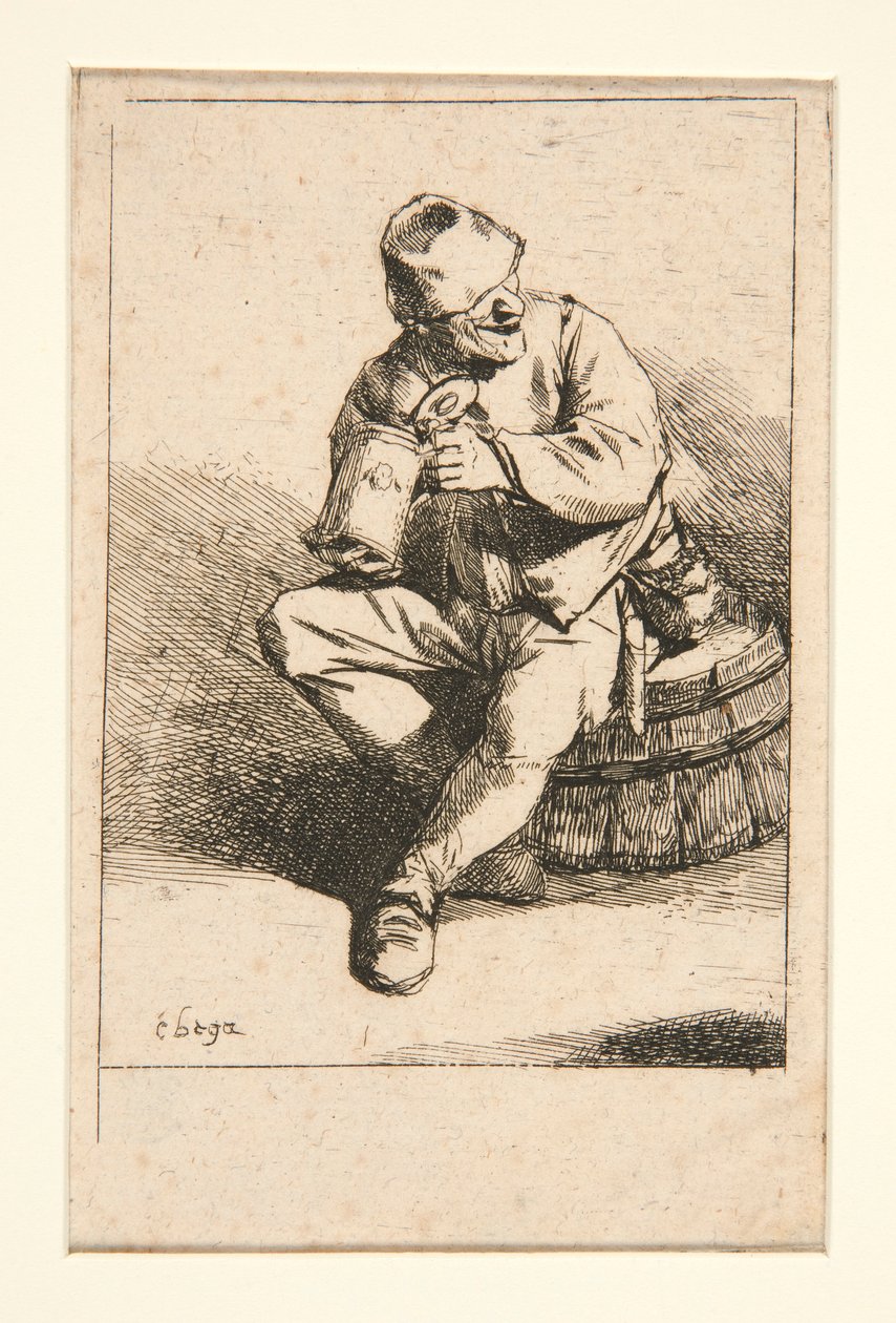 La bebedora de Cornelis Pietersz Bega