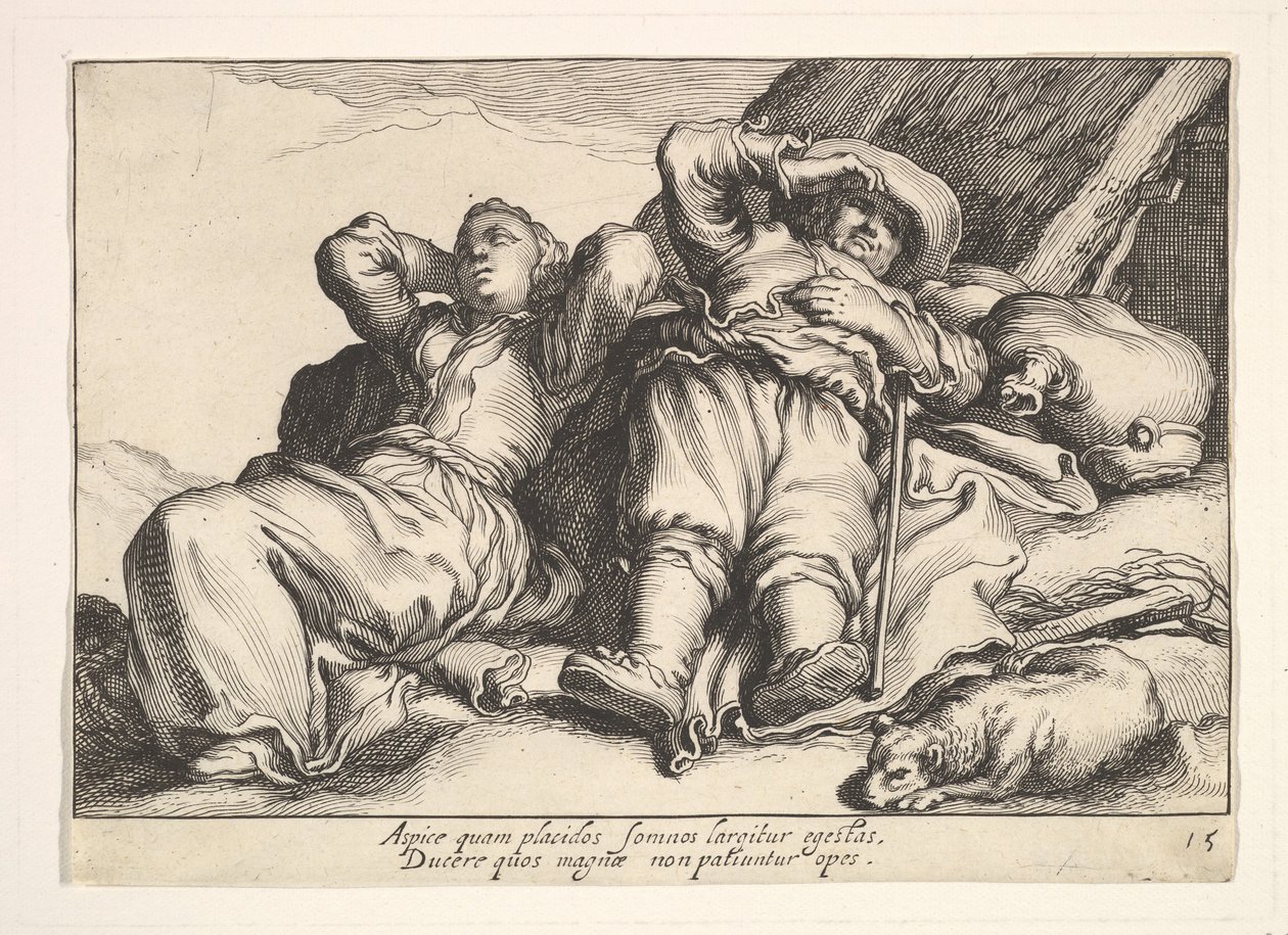 Placeres de la ocupación de Cornelis Bloemaert