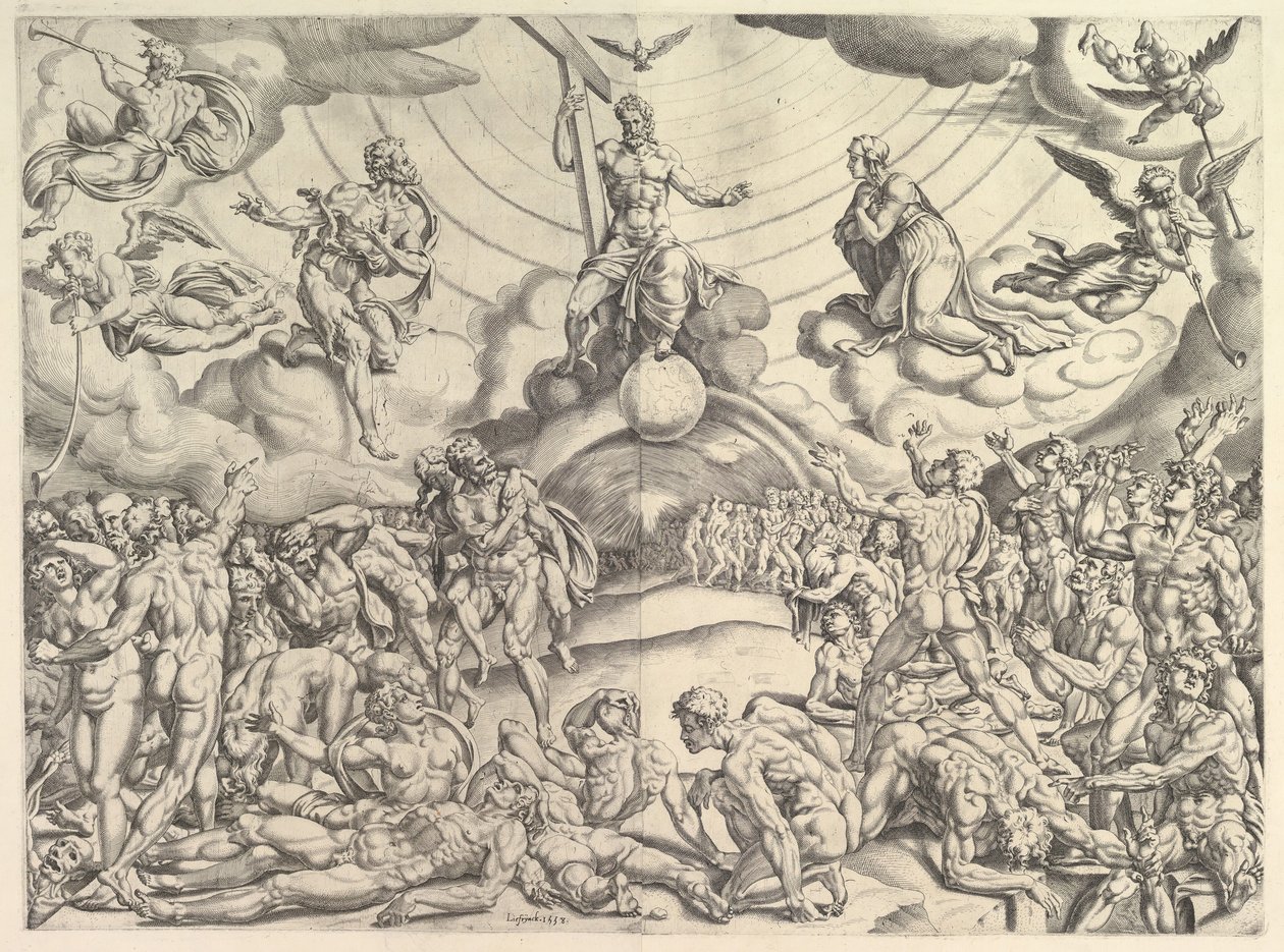 El Juicio Final, ca. 1548-50 de Cornelis Bos