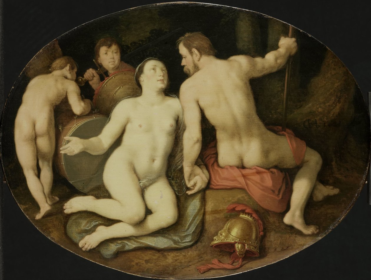 Venus y Marte de Cornelis Cornelisz. van Haarlem