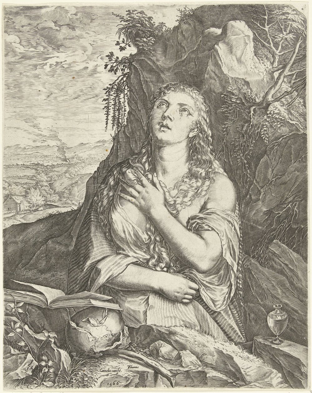 De boetvaardige Maria Magdalena de Cornelis Cort