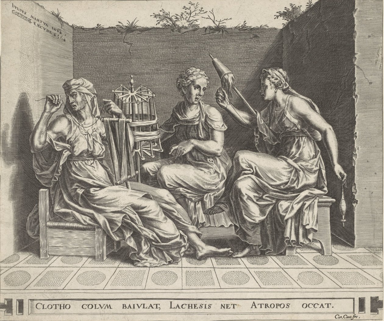 tres destinos de Cornelis Cort