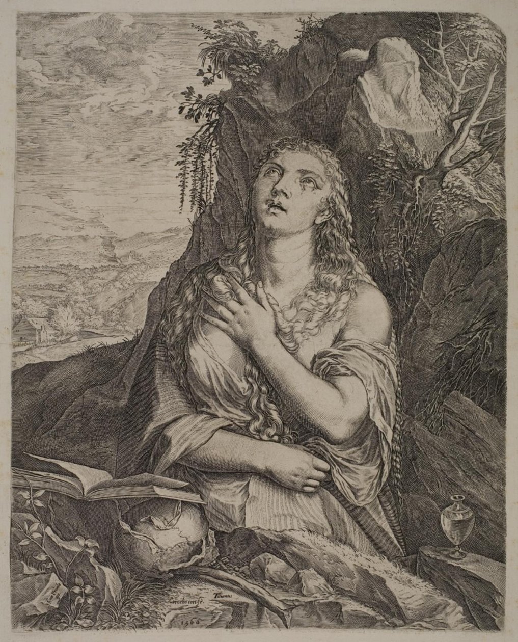 Penitente Santa María Magdalena de Cornelis Cort