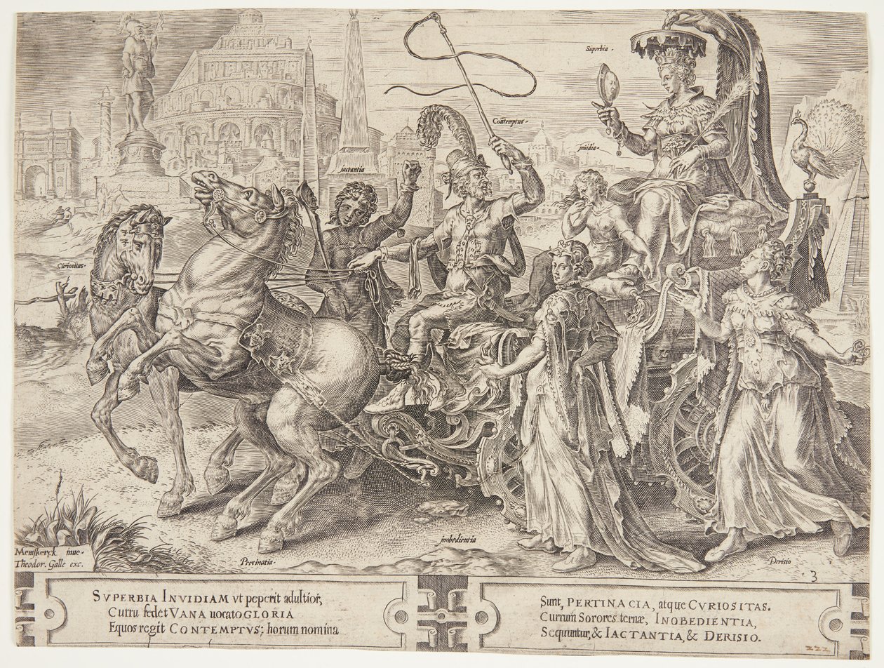 El triunfo del orgullo de Cornelis Cort