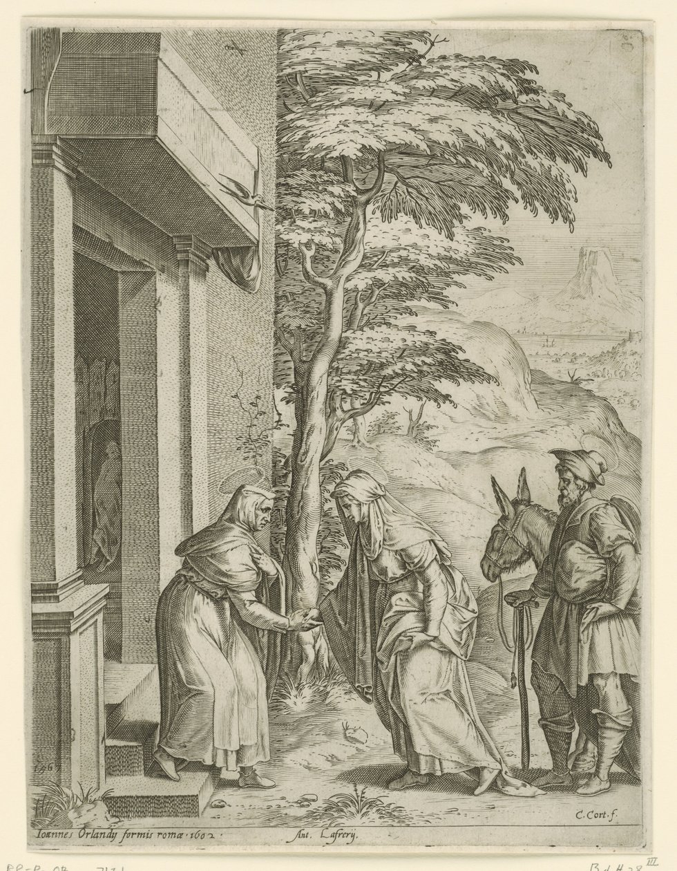 Visitación de Cornelis Cort