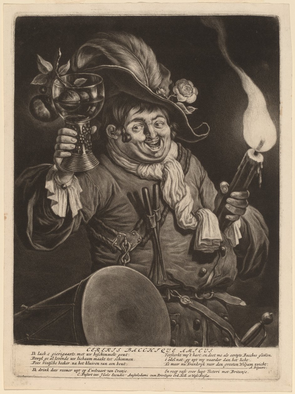 Amigo de Ceres y Baco de Cornelis Dusart