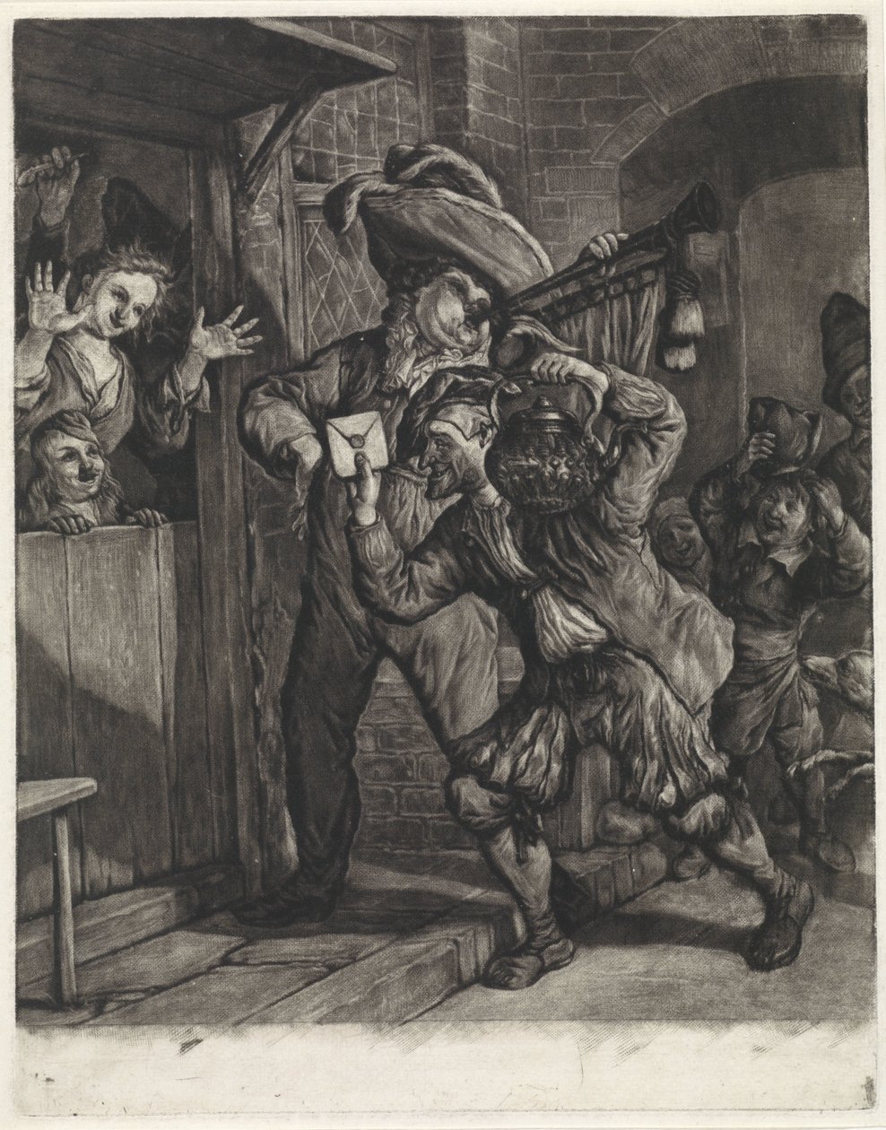 Lotería de Grootebroek, 1694 de Cornelis Dusart