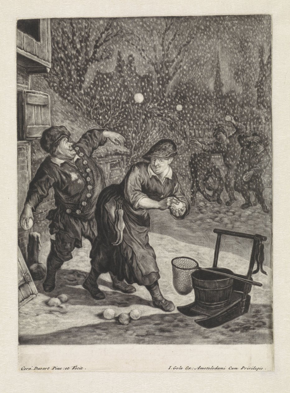 Marzo de Cornelis Dusart