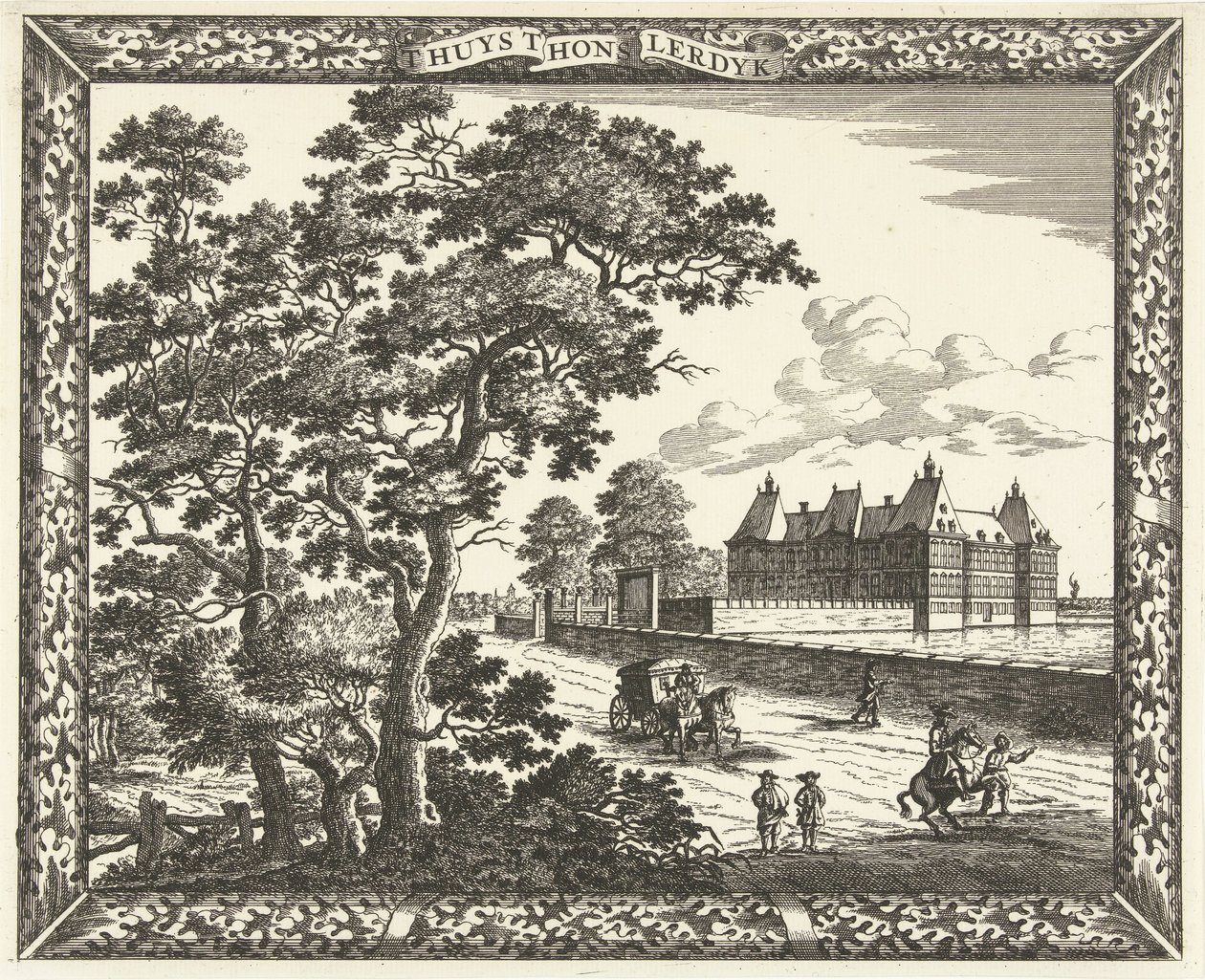 Vista del Palacio Honselersdijk 