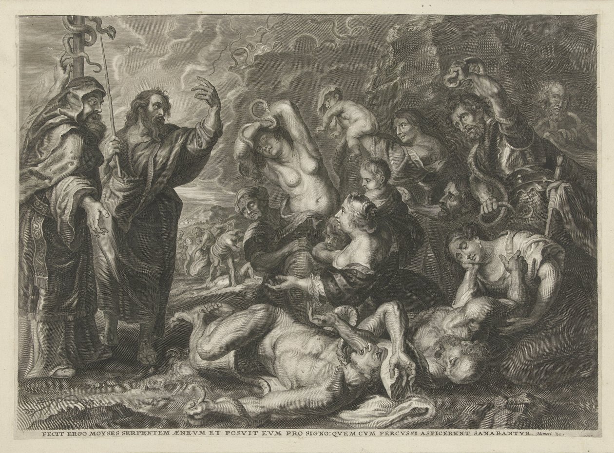 La serpiente de cobre de Cornelis Galle (I)