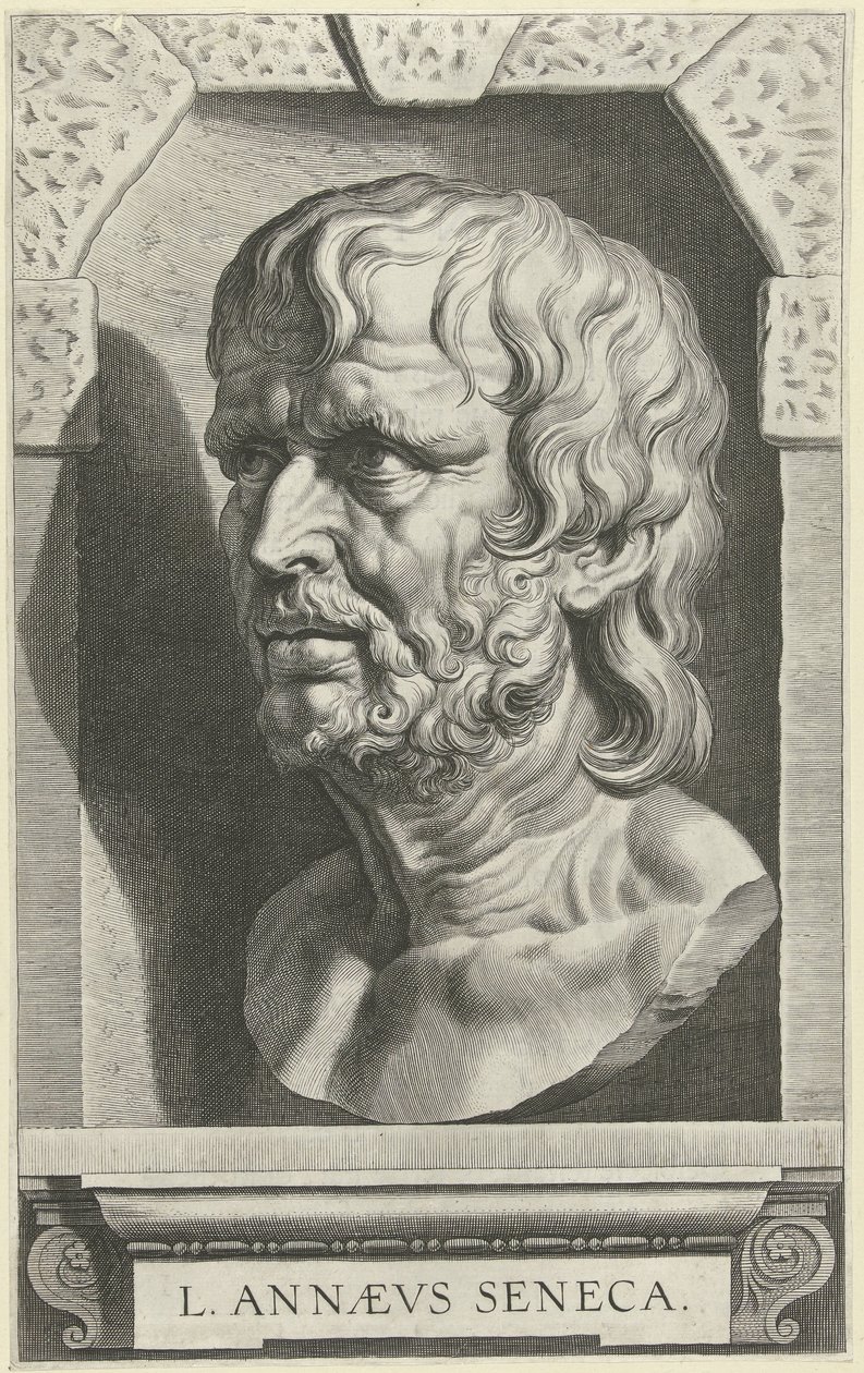 Portretbuste van Séneca de Cornelis Galle (I)