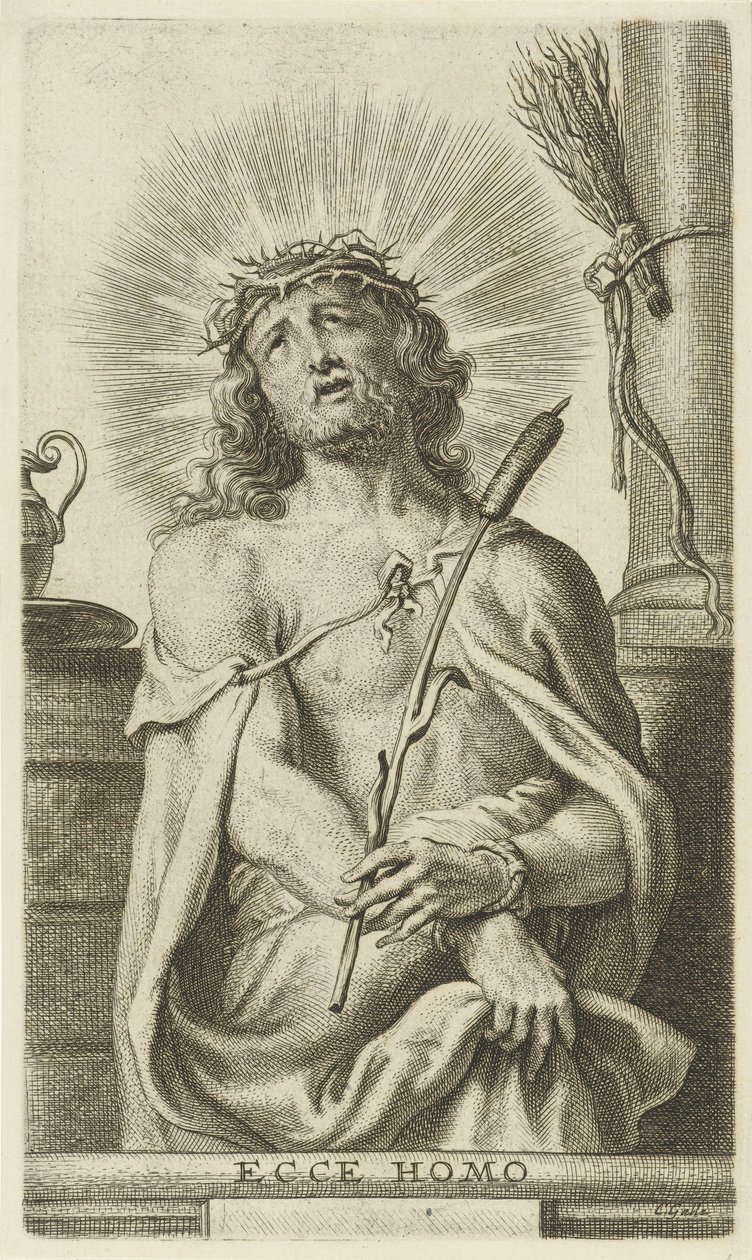 Cristo mostrado al pueblo (Ecce homo) de Cornelis Galle (II)