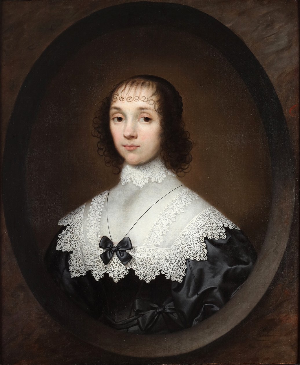 Retrato de Lady Waterpark de Cornelis Janssens van Ceulen