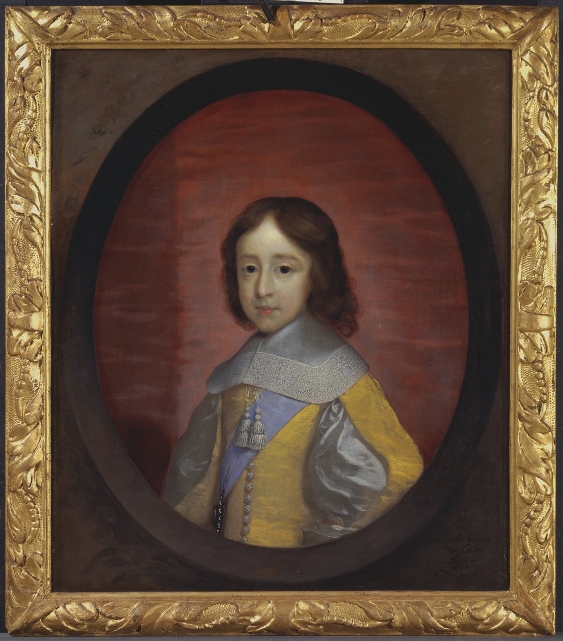 Guillermo III, Príncipe de Orange, de niño de Cornelis Janssens van Ceulen