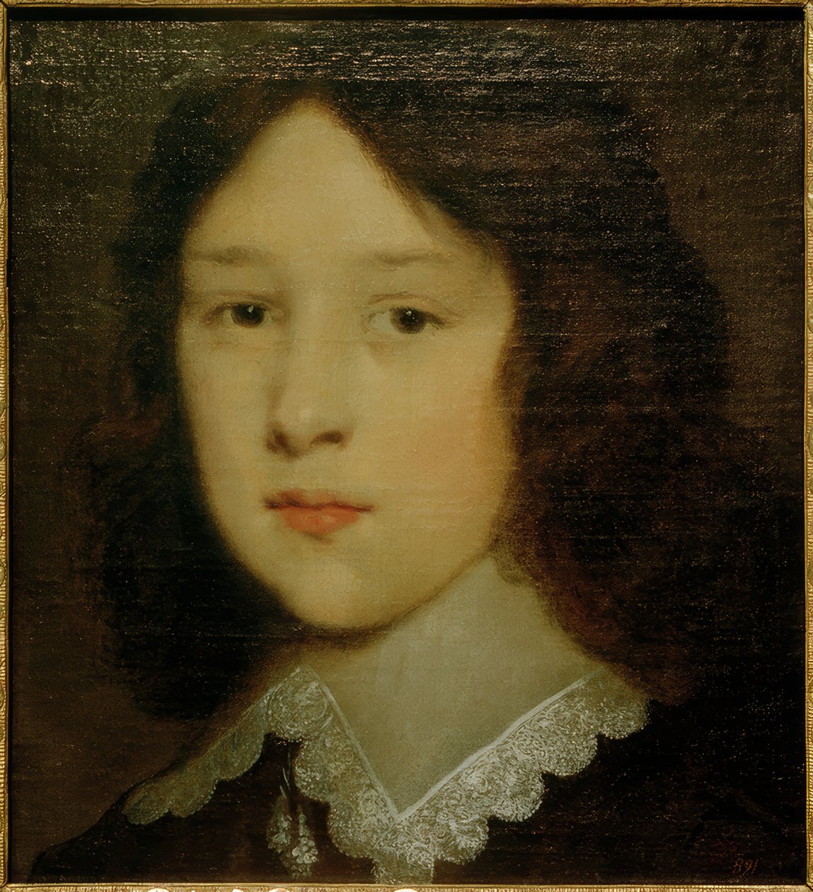 Retrato de un joven de Cornelis Johnson van Keulen