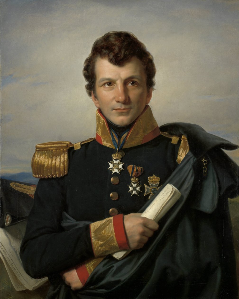 Johannes van den Bosch (1780-1844), Gobernador General de las Indias Orientales Neerlandesas, Ministro Colonial
El conde Johannes van den Bosch (1780-1844), gobernador general de las Indias Orientales Neerlandesas, ministro colonial de Cornelis Kruseman (signed by artist)
