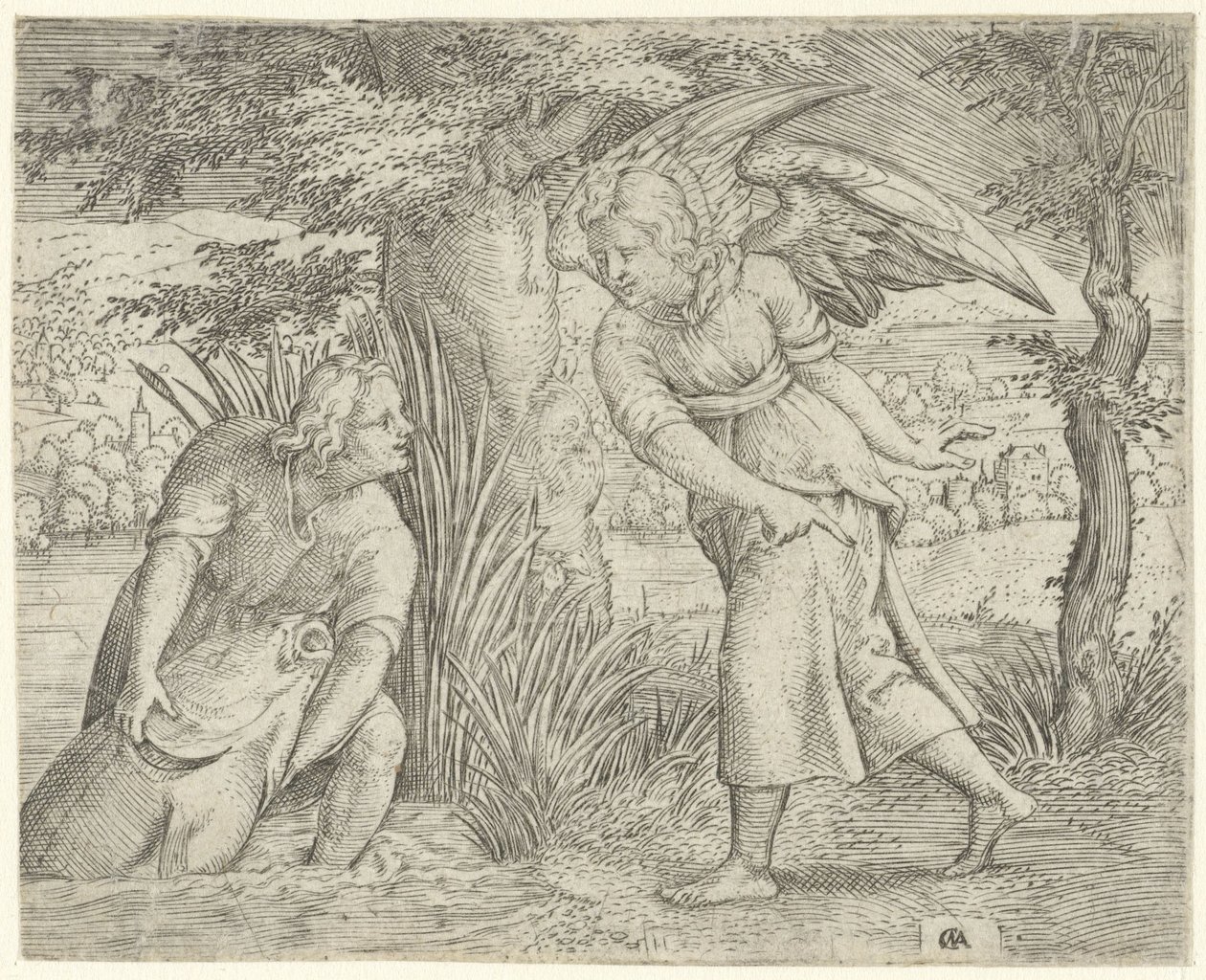 Tobías y el pez Historia de Tobías (título de la serie) de Cornelis Massijs