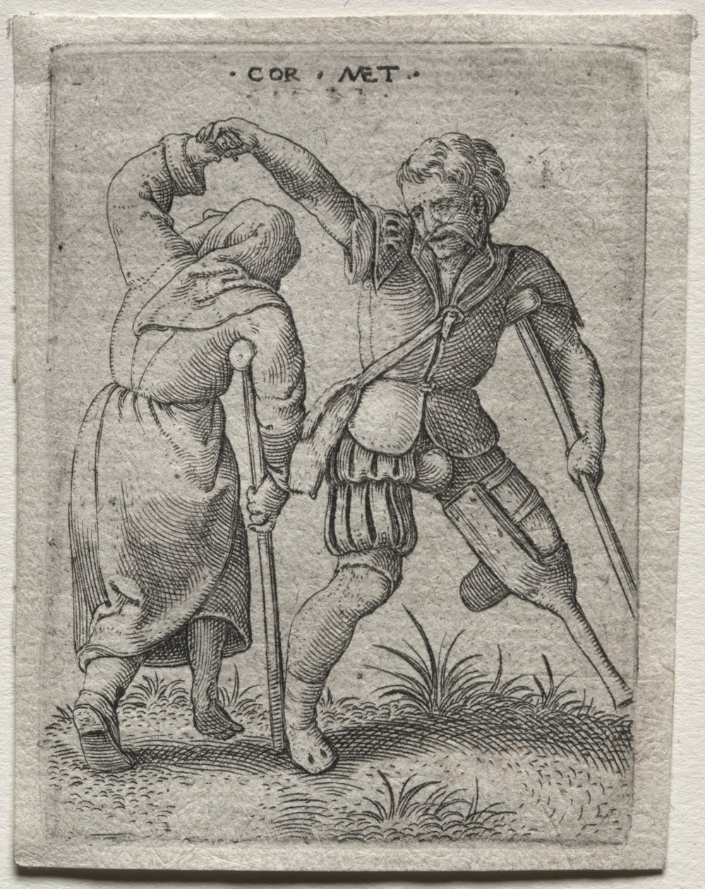 Lisiados bailarines de Cornelis Massys