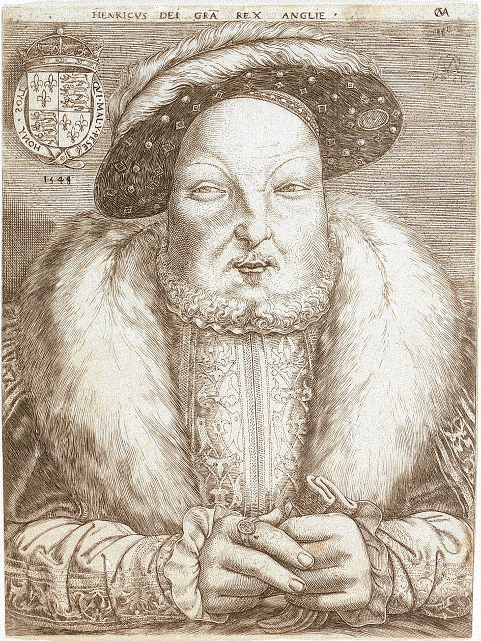 Enrique VIII de Inglaterra de Cornelis Massys