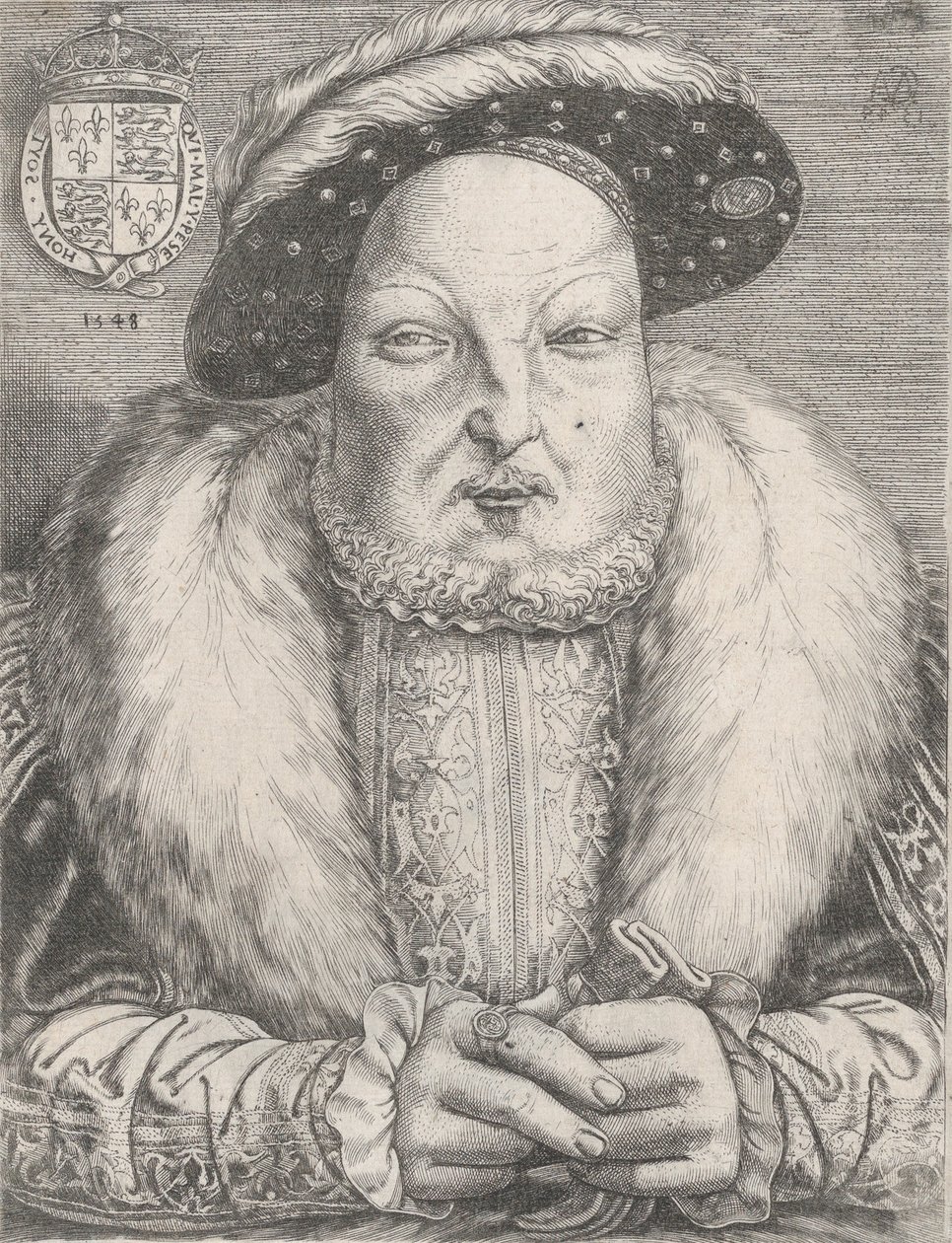 Retrato de Enrique VIII de Cornelis Massys