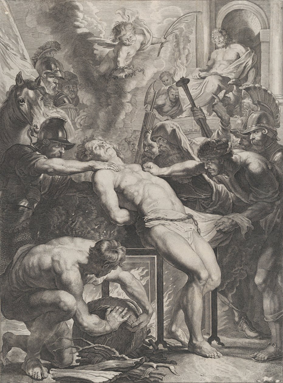 El martirio de San Lorenzo de Cornelis Meyssens.
