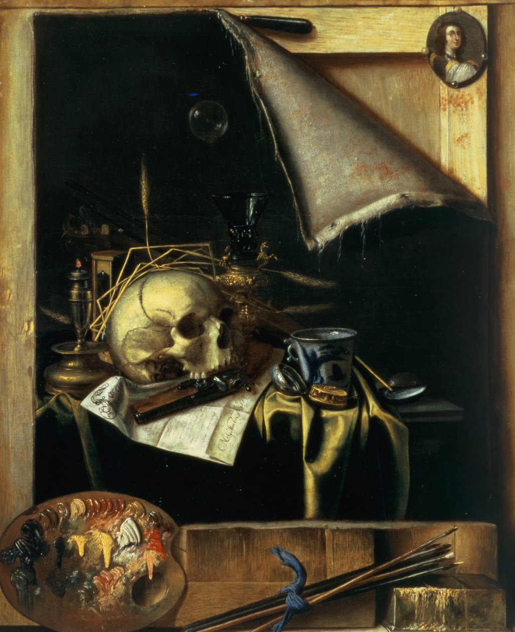 Vanitas (Naturaleza muerta - Trompe l