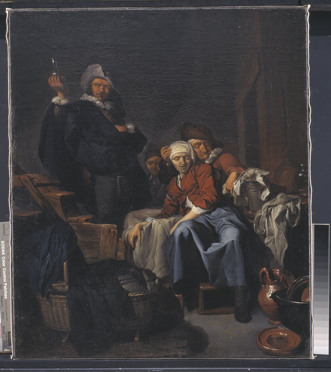 Una campesina enferma de Cornelis Pietersz Bega