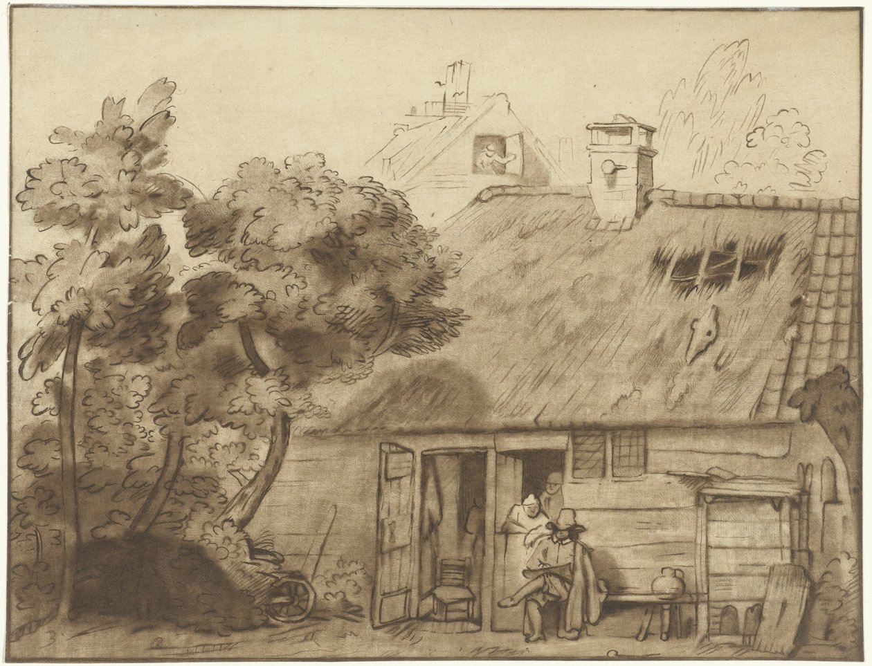 Dibujante para finca de Cornelis Ploos van Amstel
