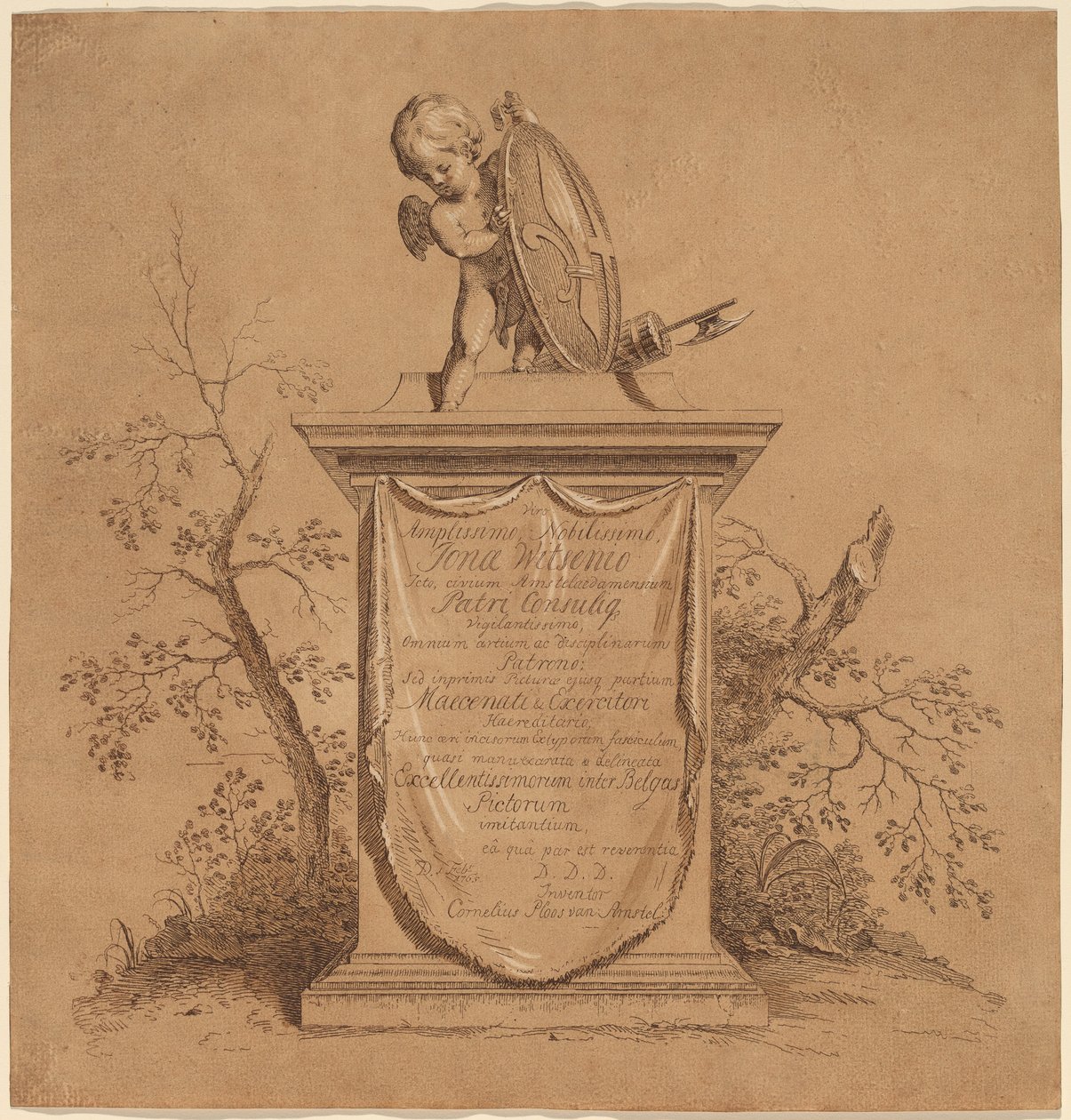 Página de título de Cornelis Ploos van Amstel