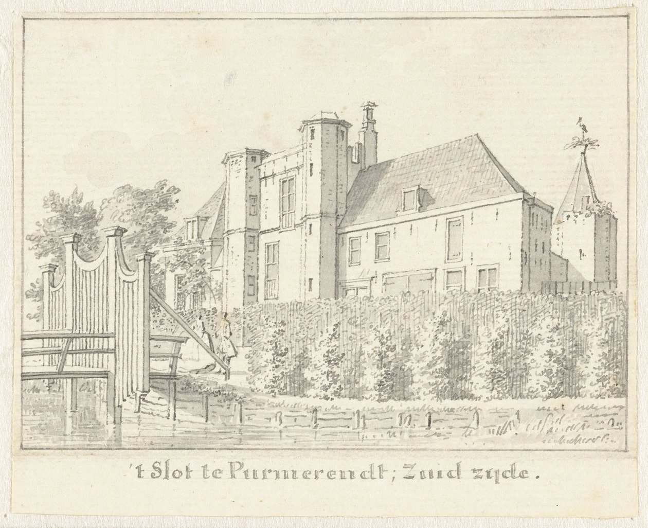 La cerradura en Purmerend de Cornelis Pronk