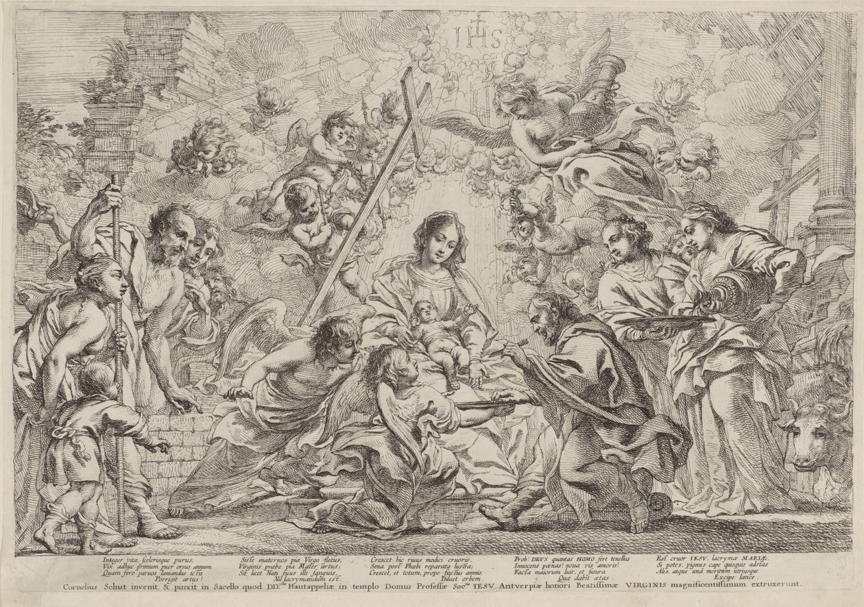 Circuncisión de Cristo de Cornelis Schut (I)